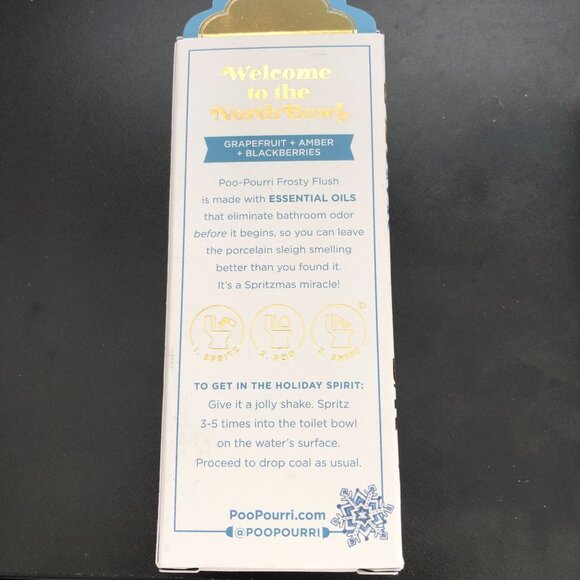 Poo~Pourri Holiday Bundle Frosty Flush & Oh,Spritzmas Tree 2/2 oz - Picture 3 of 4